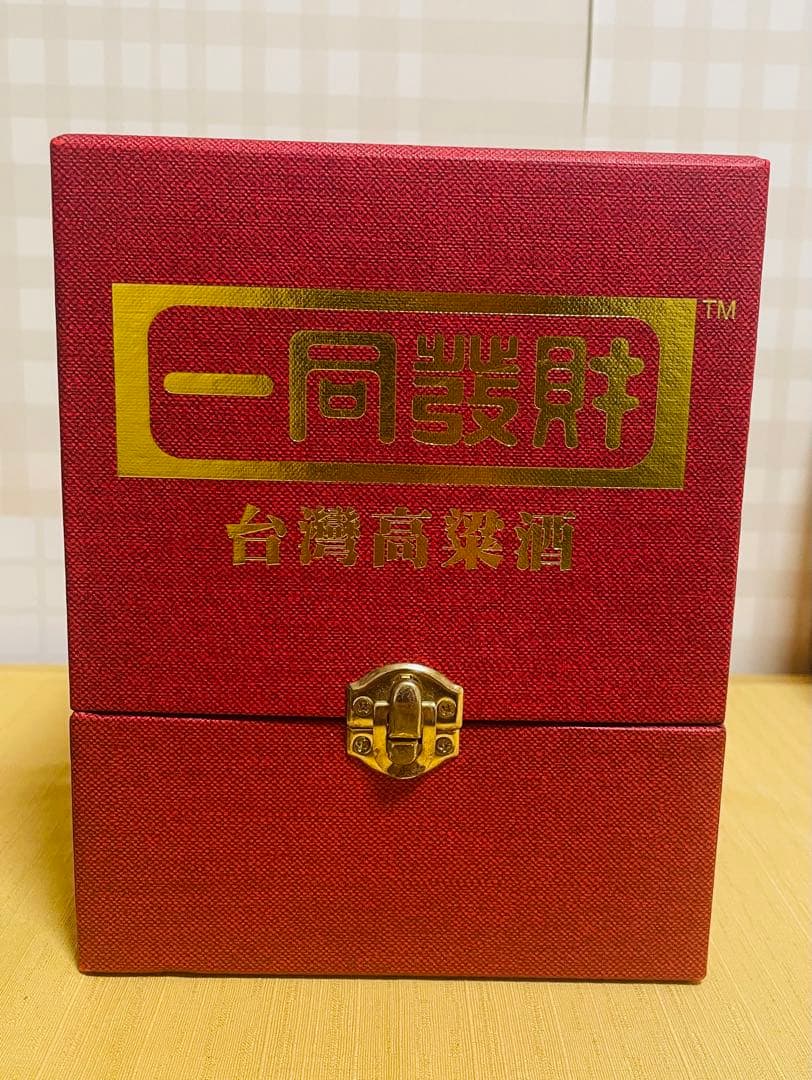 台灣高梁酒　一同 招財神 58% 500ml 製造2017