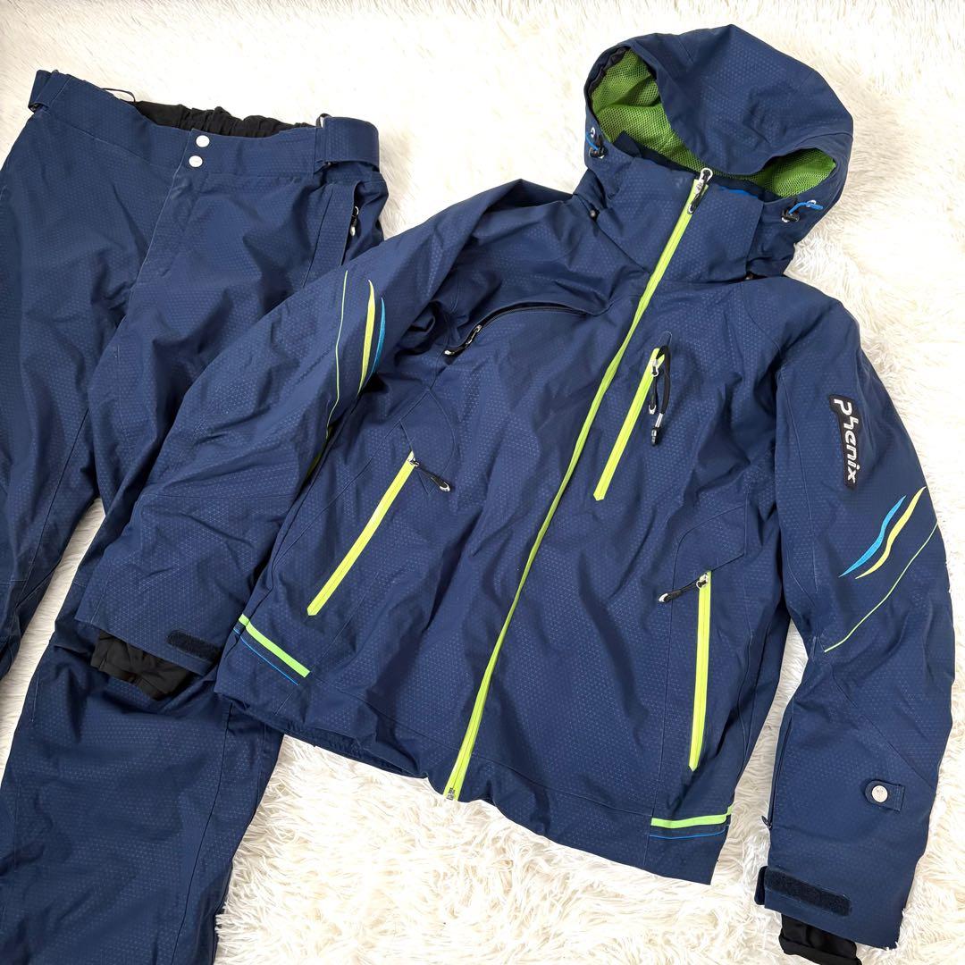 大きいサイズ☆Phenix フェニックス　スキーウェア上下　上XL 下XXL 紺