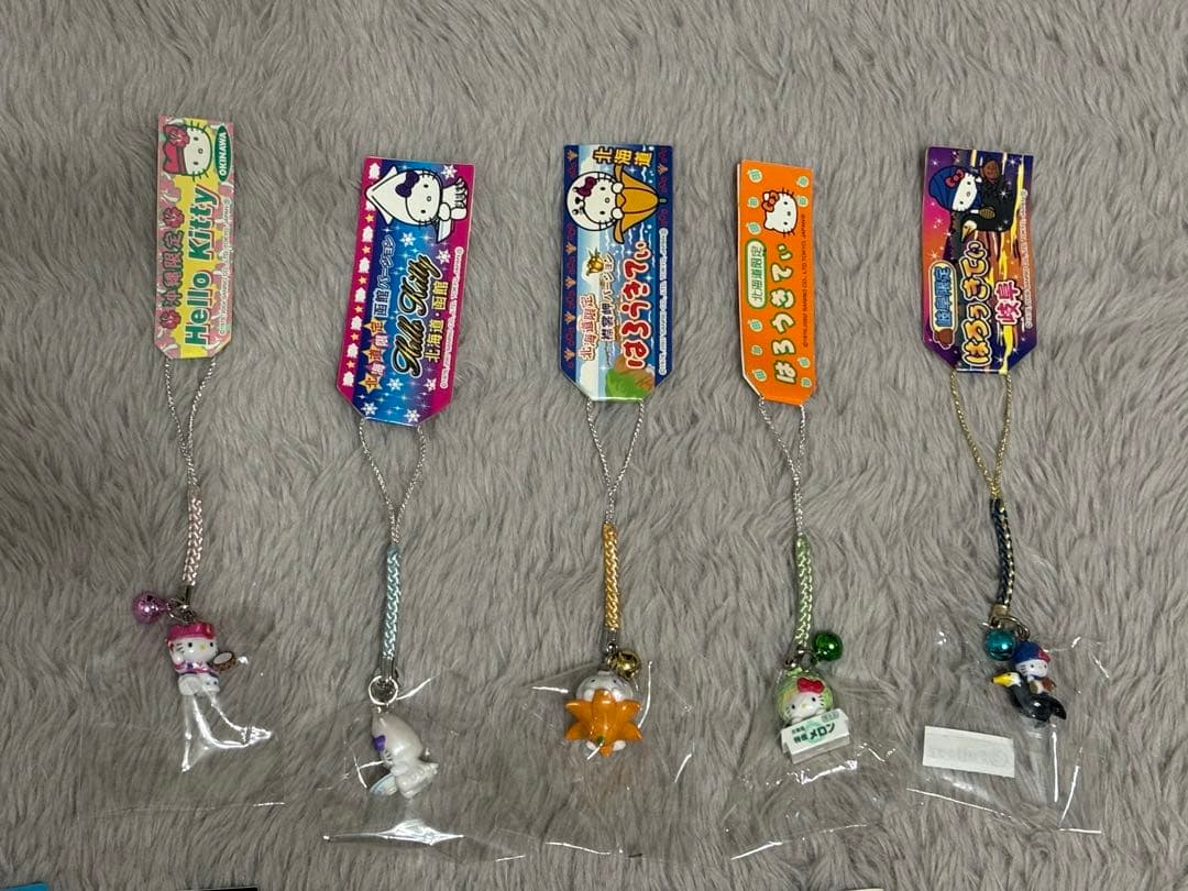 ご当地キティ　根付けストラップ　まとめ売り