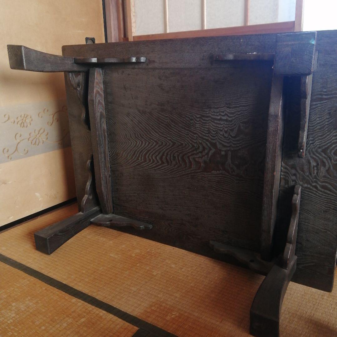 木製座卓 アンティーク家具