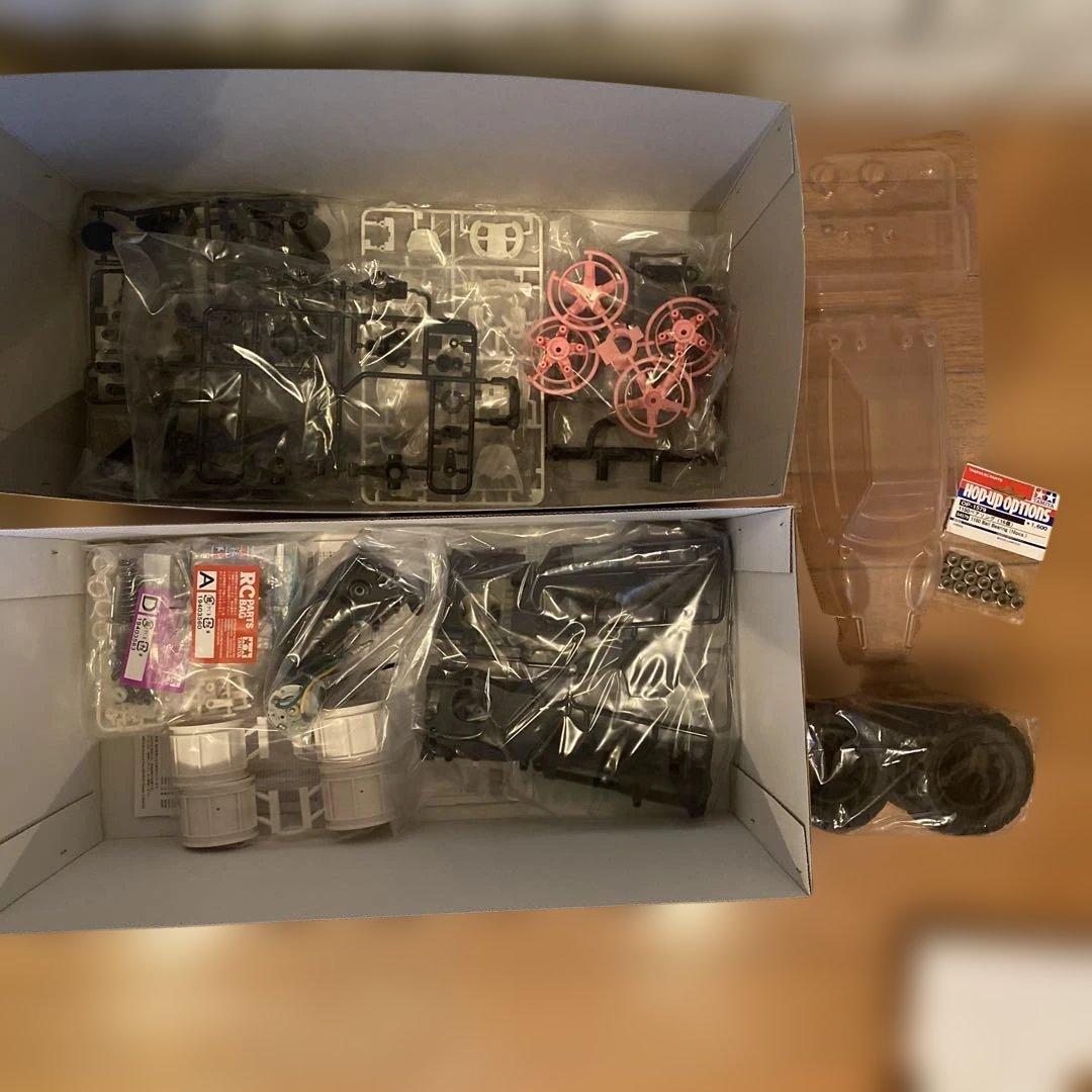 タミヤ　コミカル　フロッグ 1/10 RCカー　身組立