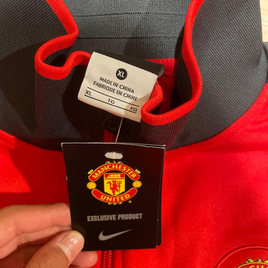 NIKE×マンチェスターユナイテッド レッド 赤 ジャージ