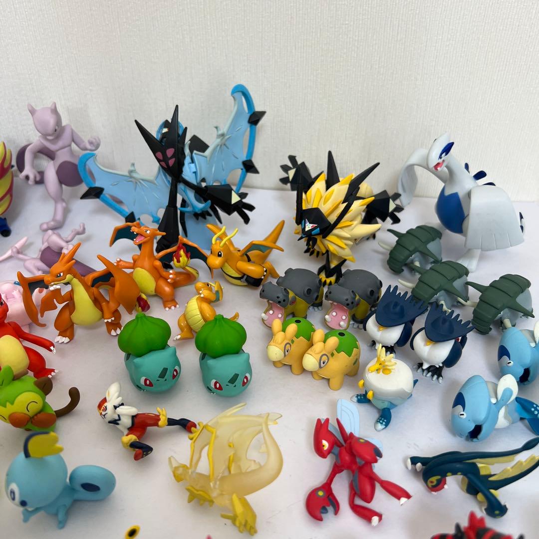 ポケモンフィギュアモンコレキーホルダー指人 形ソフビまとめ売り