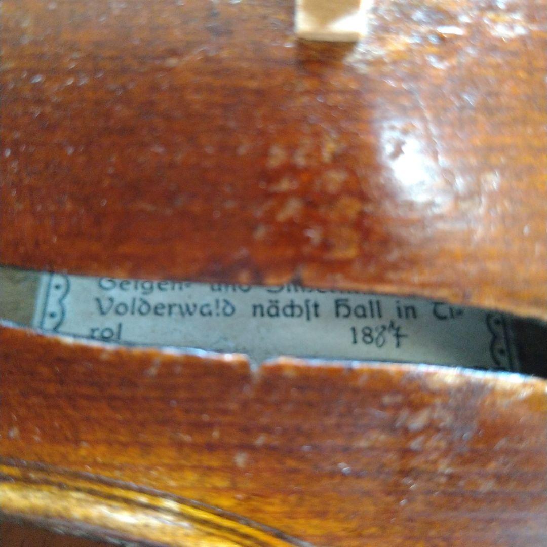 バイオリン本体 木製 ブラウン 4弦　4/4