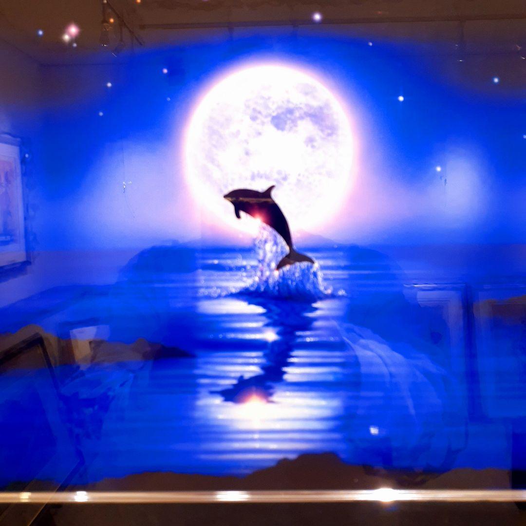 希少　ナンバー記載　93/300　クリスチャン・ラッセン作品　ミスティックライト