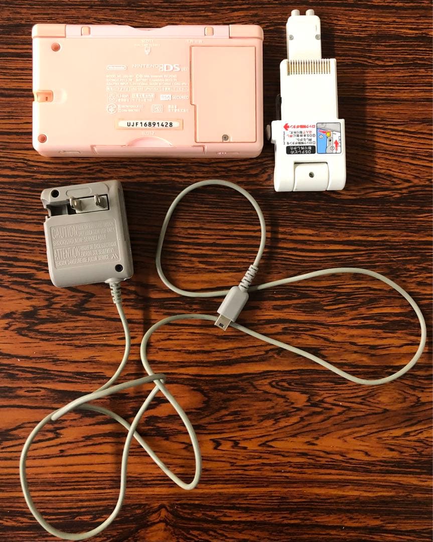 DS LiteノーブルピンクとDSテレビ※尿液晶化ステージ3