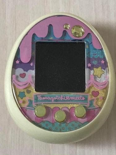 【動作確認済】バンダイ　たまごっちみーつ　パステル　イエロー　SH38