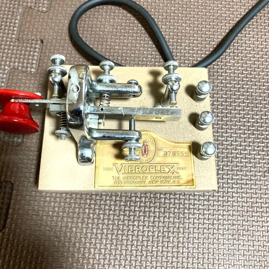 ❷Vibroplex モデル378555 無線通信機器バイブロブレックス