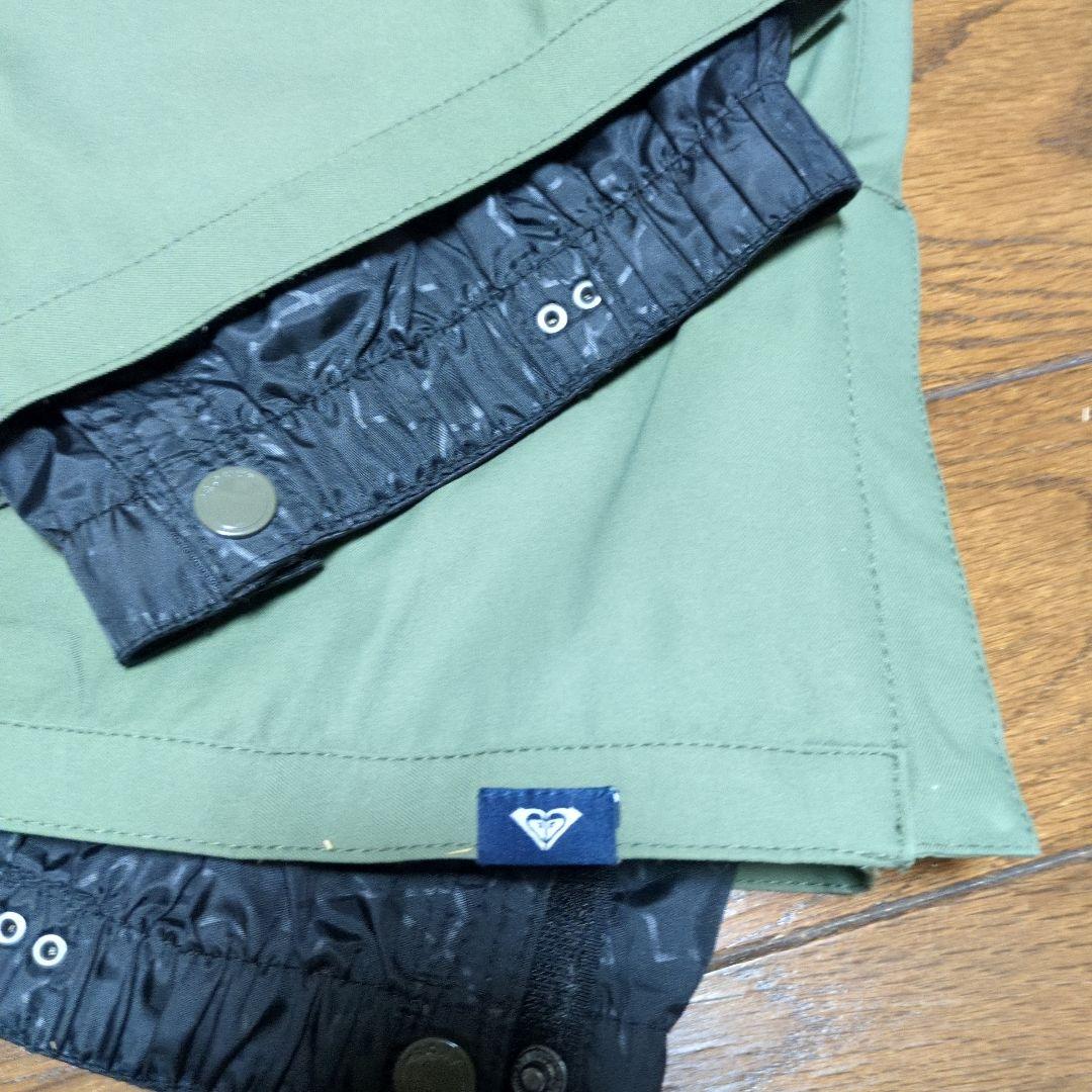 ROXY　スノボウェア　上下セット　総柄　カーキ　モスグリーン　Ｓ