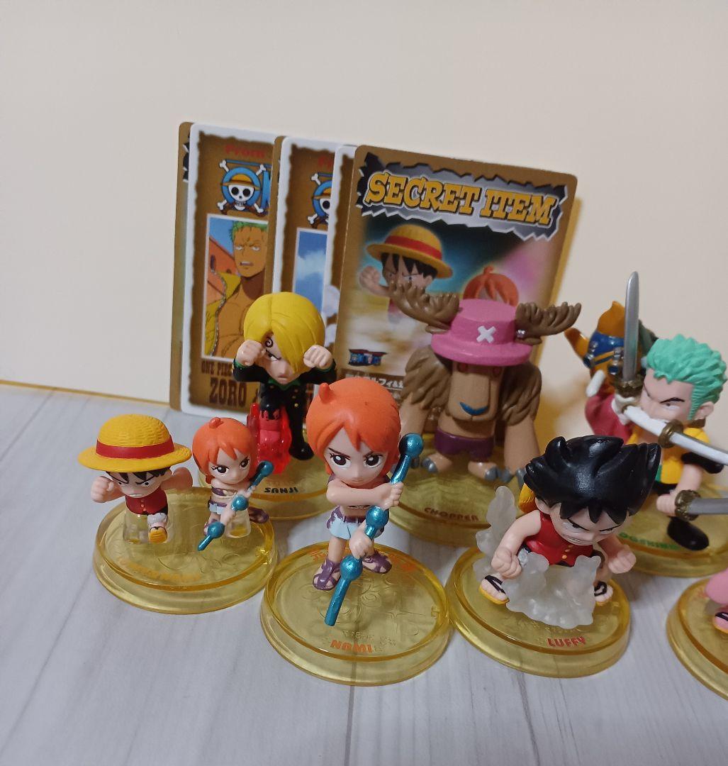 ONE PIECE　海賊団ヒーローズ　全9種フルコンプセット　カード付き