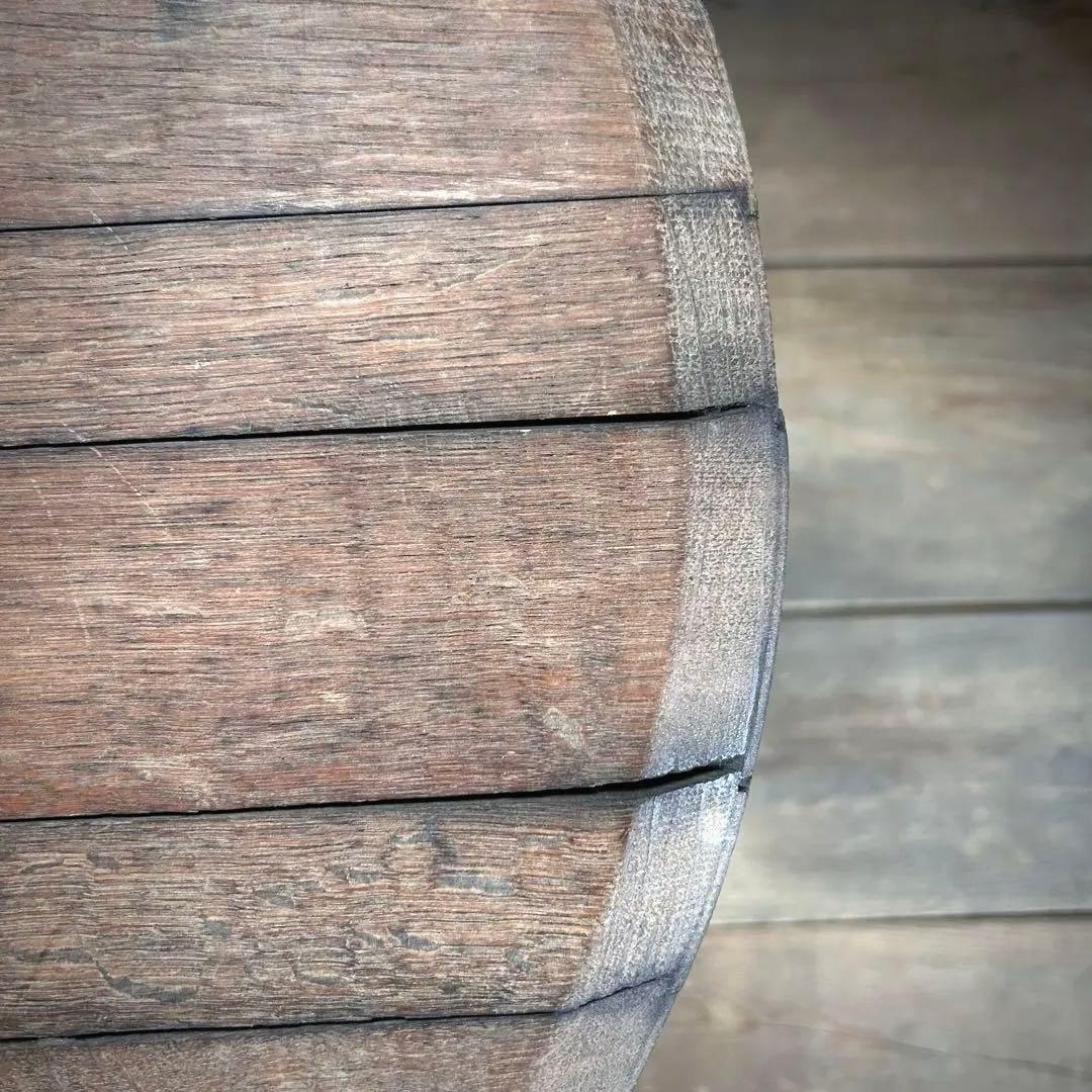 フランスアンティーク アイアン ビストロテーブル カフェテーブル ラウンド