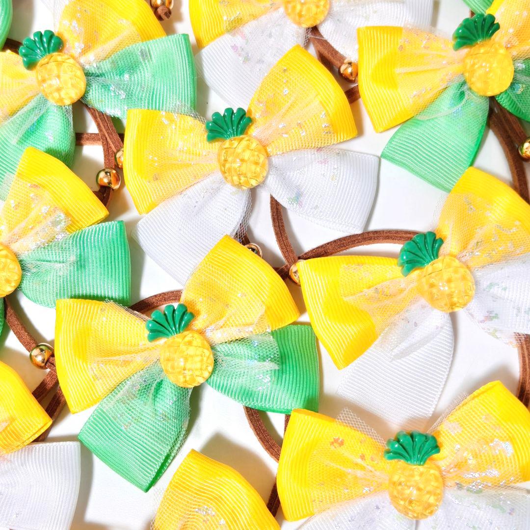 業務用フェルトトリミングチョーカー　リボン　10月　ハロウィン　ペットサロン