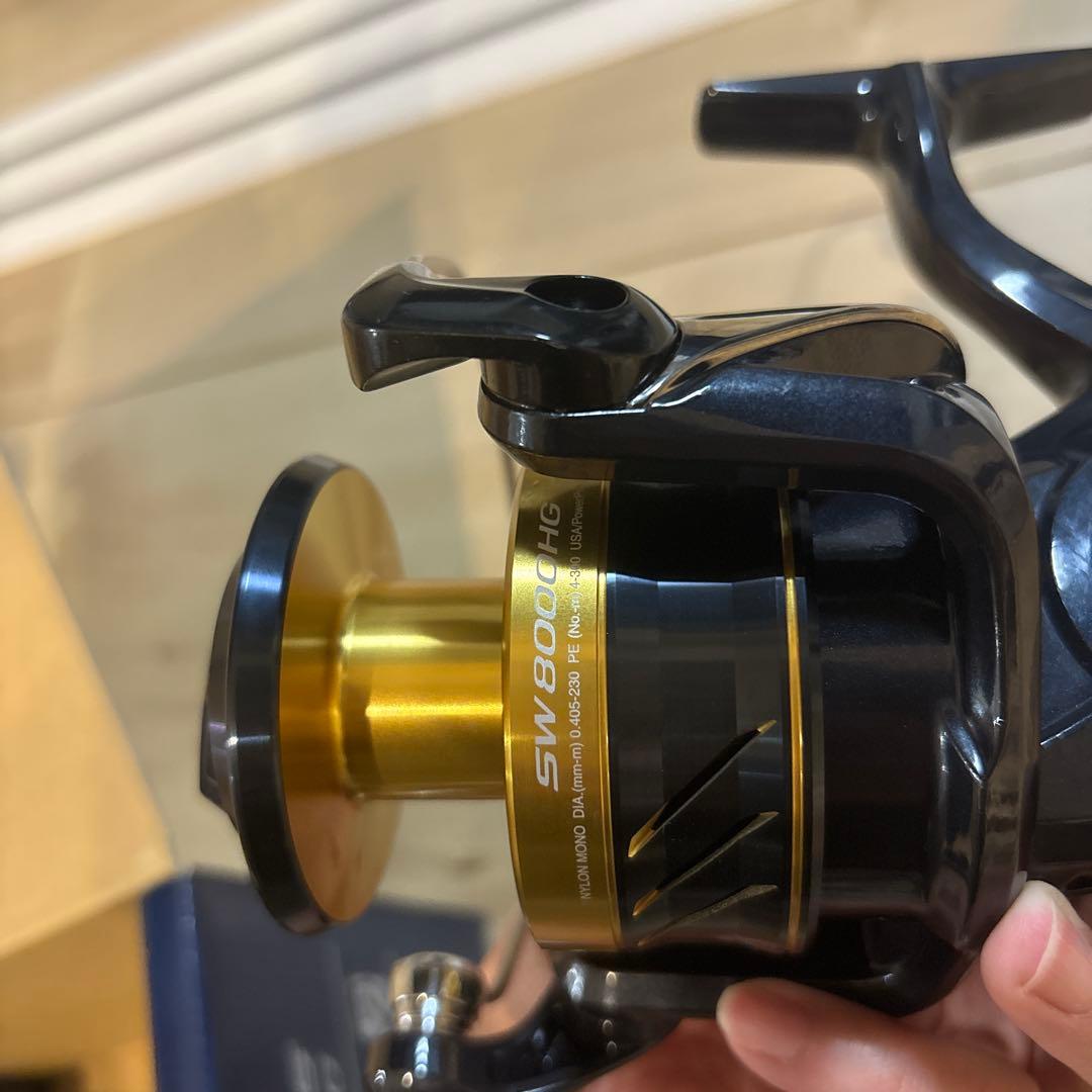 SHIMANO スピニングリール スフェロス　SW 8000HG