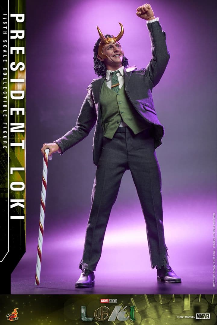 【新品未開封】ホットトイズ プレジデントロキ 大統領 1/6スケールフィギュア