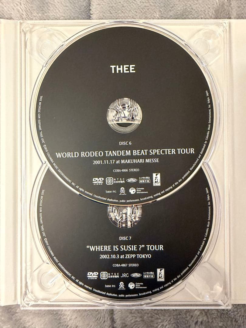 ミュージック THEE MICHELLE GUN ELEPHANT THEE LIVE DVD