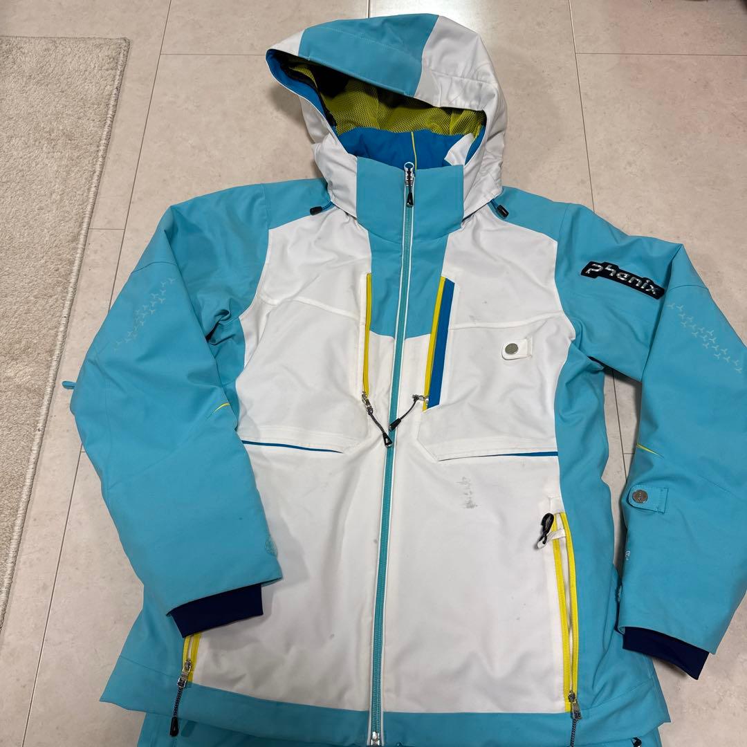 J*A様 フェニックス、スキーウェア 水色/ホワイト