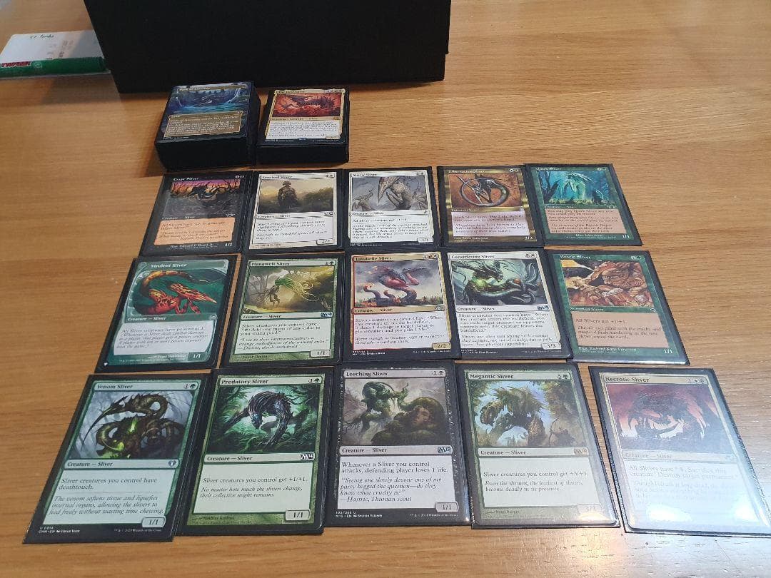 マジック：ザ・ギャザリング MTG commander Slivers deck (100 cards)