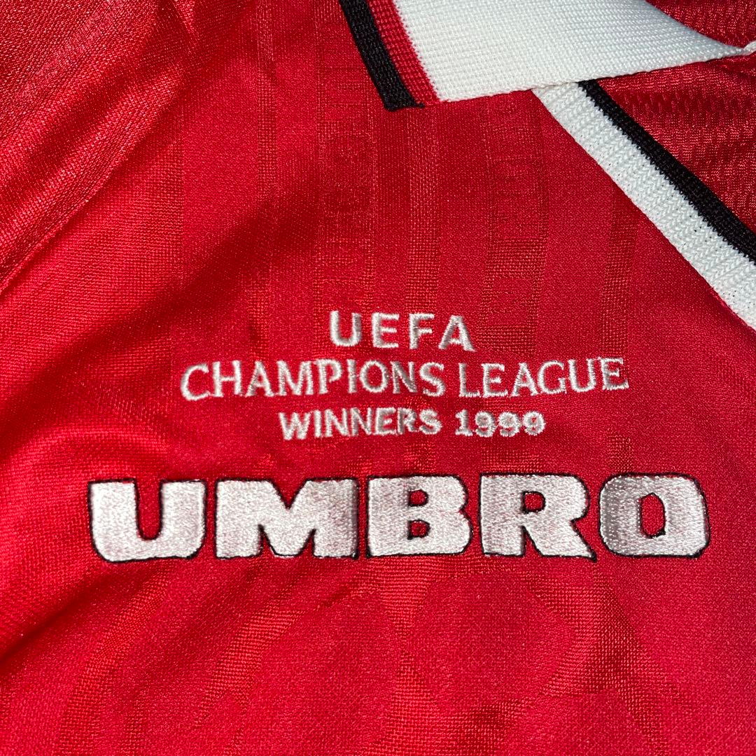 UMBRO マンチェスターユナイテッド　ベッカム　ユニホーム　Lサイズ