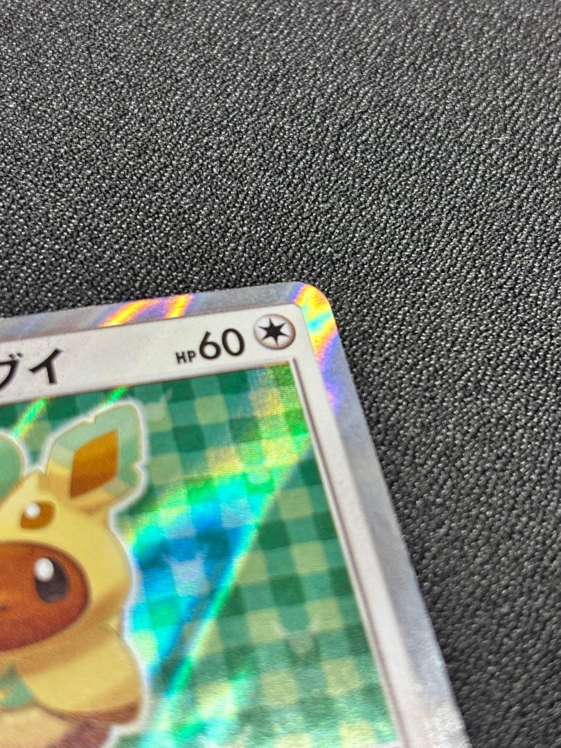 ポンチョを着たイーブイ（リーフィア） PROMO SM-Pプロモカード 142…