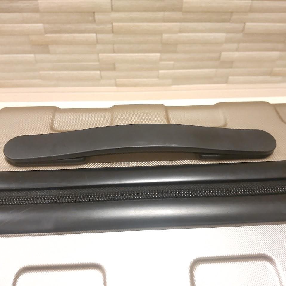 【廃盤】無印良品 バーの高さを自由に調節できるストッパー付き キャリー 33L