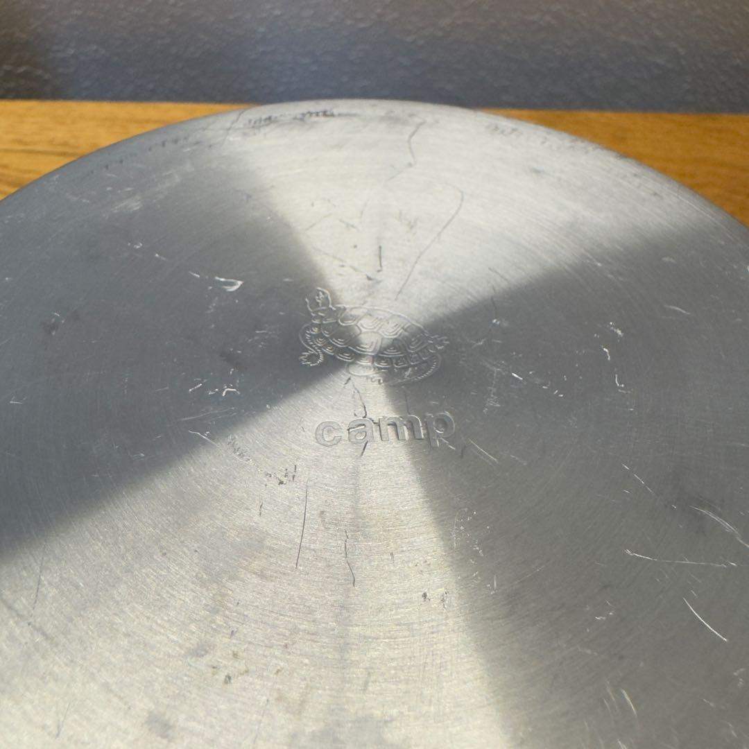 VIVAHDEオリジナル 山のうつわ ナチュラル カメノコキャンプ鍋