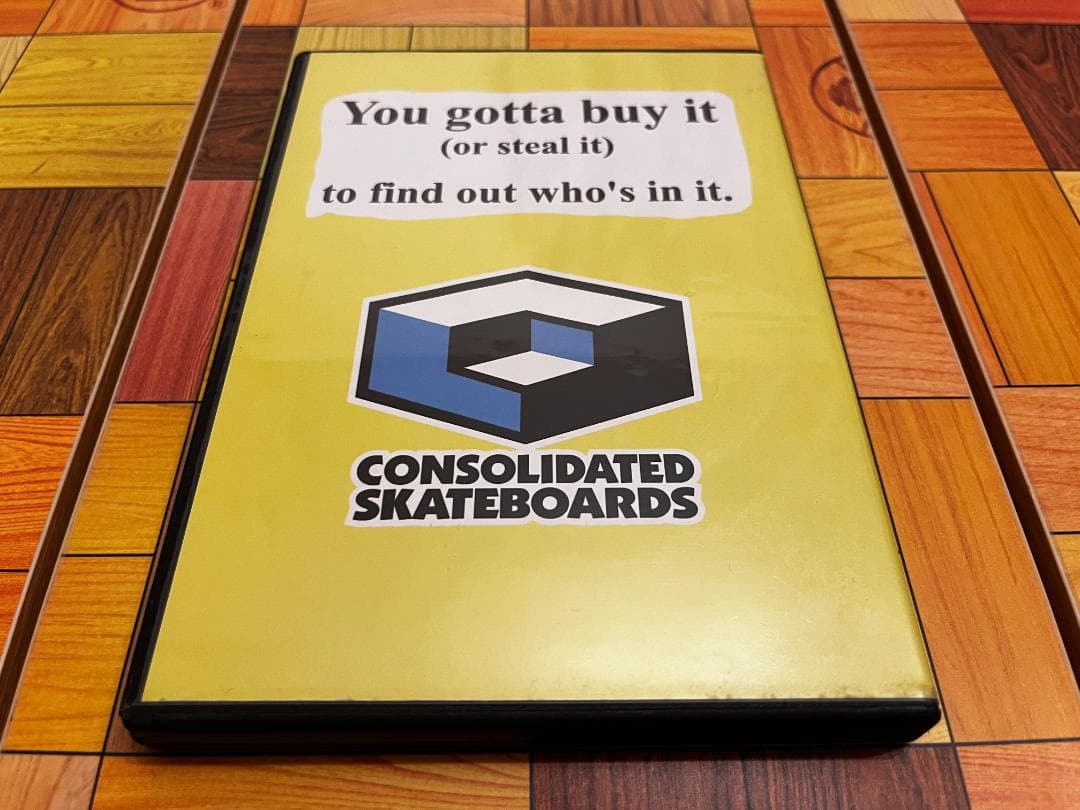 CONSOLIDATED SKATEBOARDS DVD 5枚セット