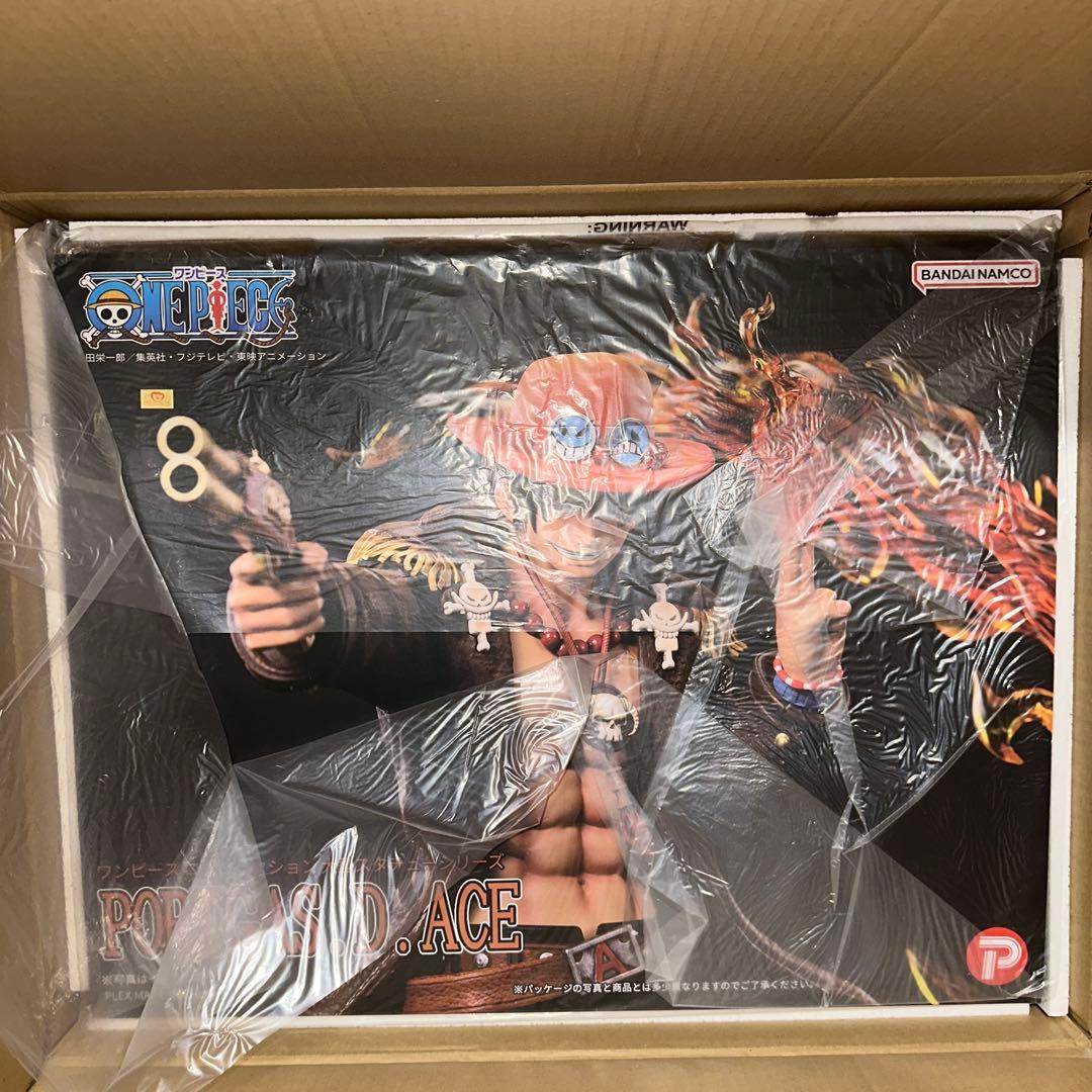 【超大型】ワンピース ログコレクション エース 1/4 スタチュー フィギュア