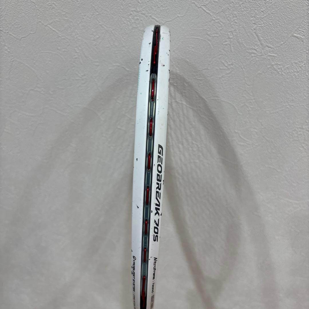 【美品】【即購入⭕️】YONEX GEOBREAK 70S マットホワイト UL1