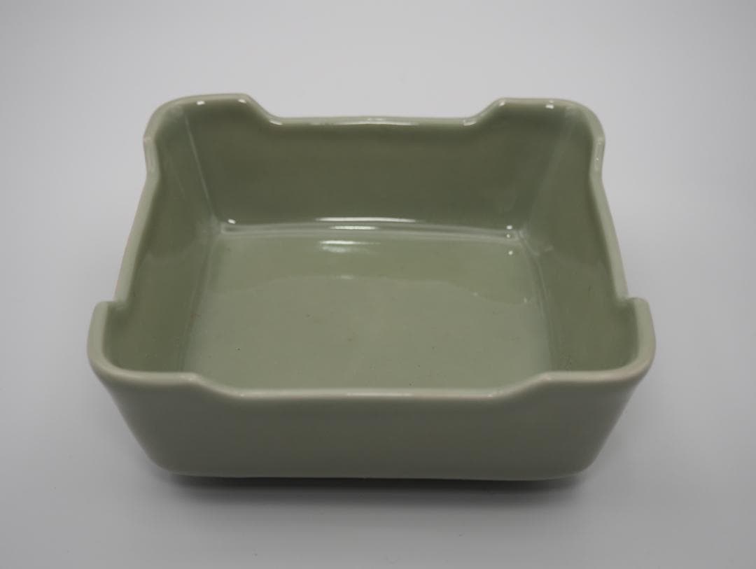 帝室技芸員 三代清風与平作 青磁 向付 5客 共箱