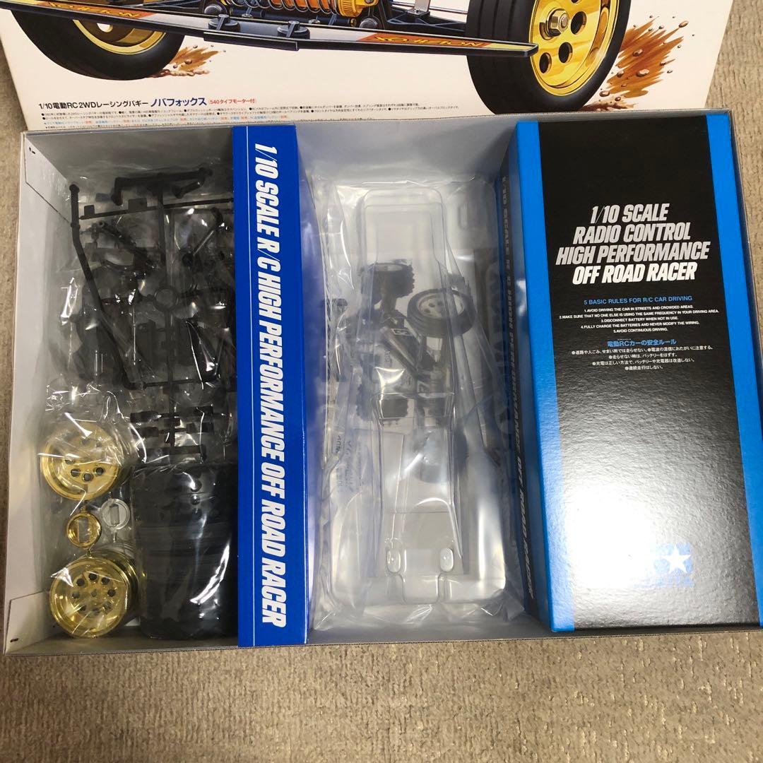 タミヤ 1/10 RC 2WD レーシングバギー ノバフォックス 新品、未使用！