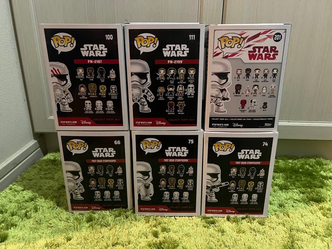 POP! First Oder ストームトルーパー 6点セット スターウォーズ