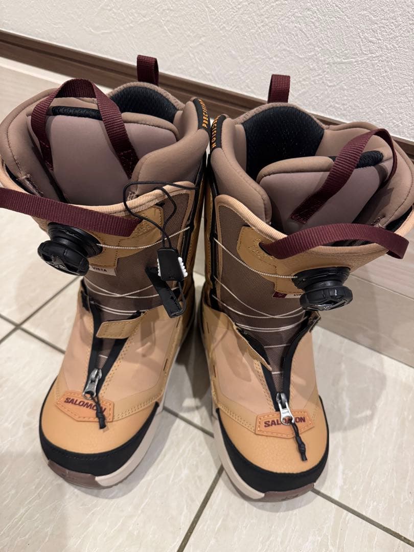 サロモン VISTA DUAL BOA Tan ヴィスタ 最新モデル