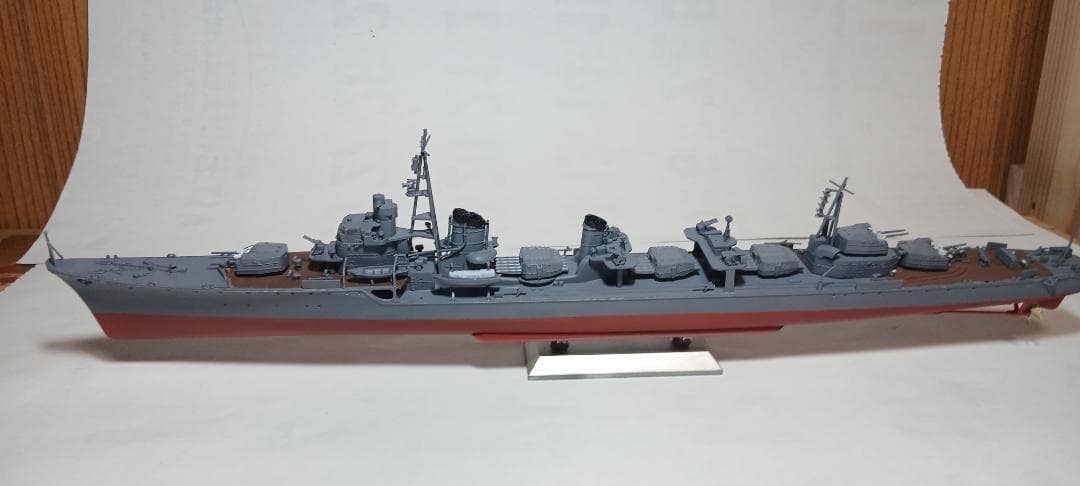 【精密完成品】1/350 日本帝国海軍駆逐艦　『島風』(最終時)