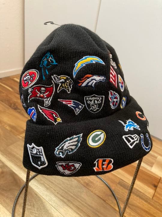 国内皆無　NFL 32チームニット帽