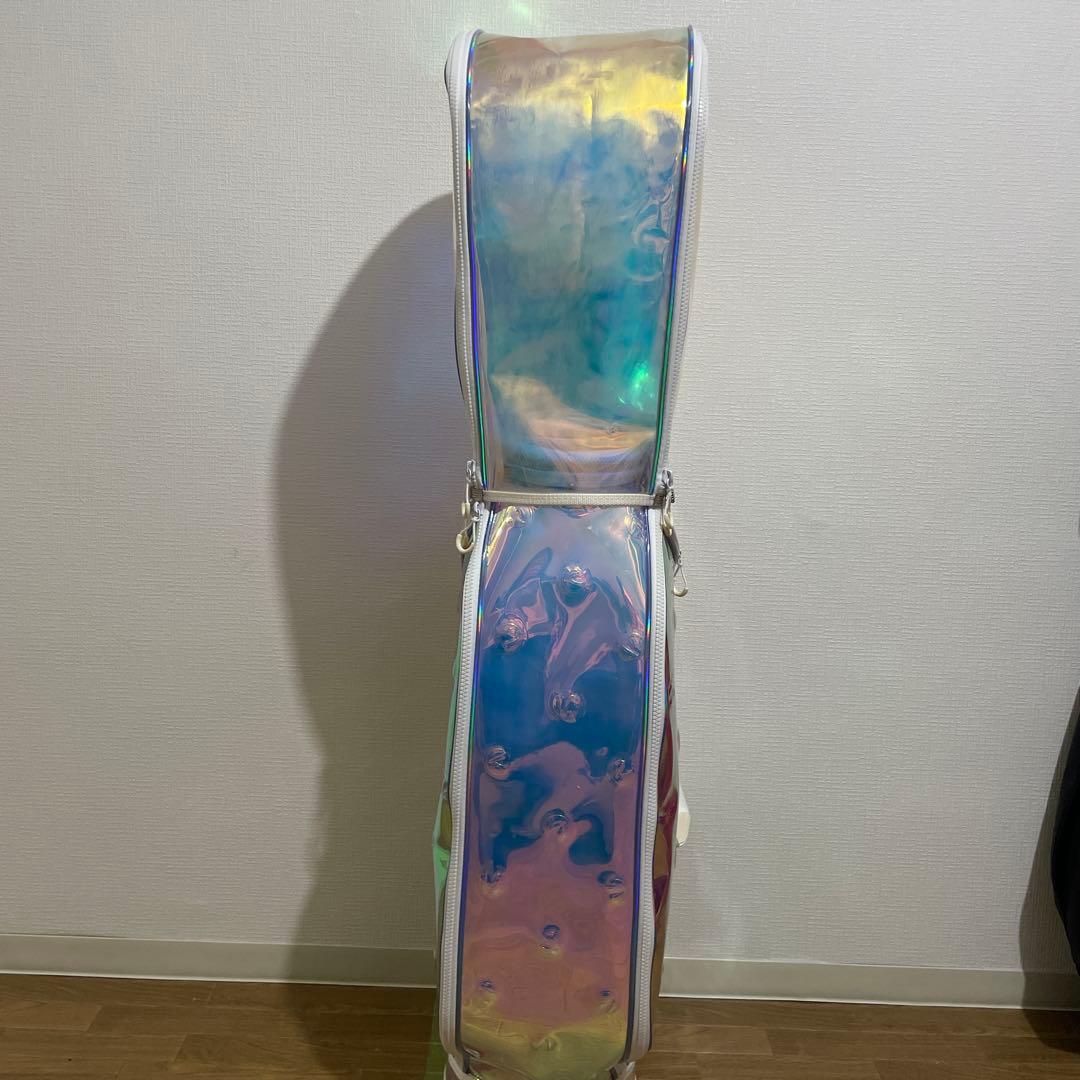 ホンマ キャディーバッグ　9型オーロラ ホワイト CB12060 スケルトン