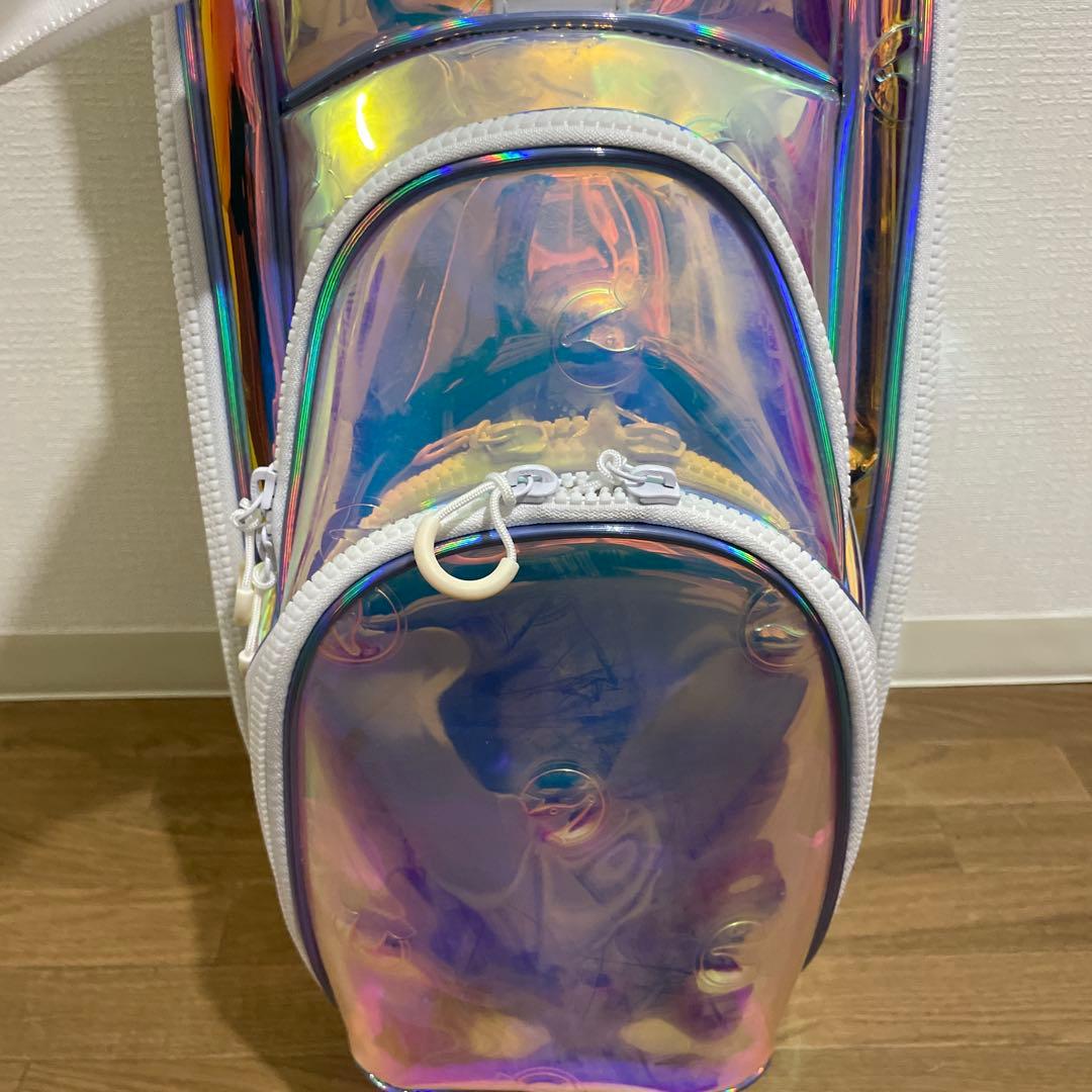 ホンマ キャディーバッグ　9型オーロラ ホワイト CB12060 スケルトン