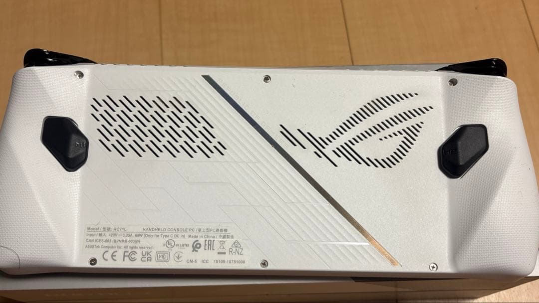 その他 ASUS RC71L-Z1E512 ROG ALLY