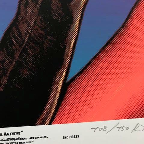 ロッキンジェリービーン ポスター　バレンタイン