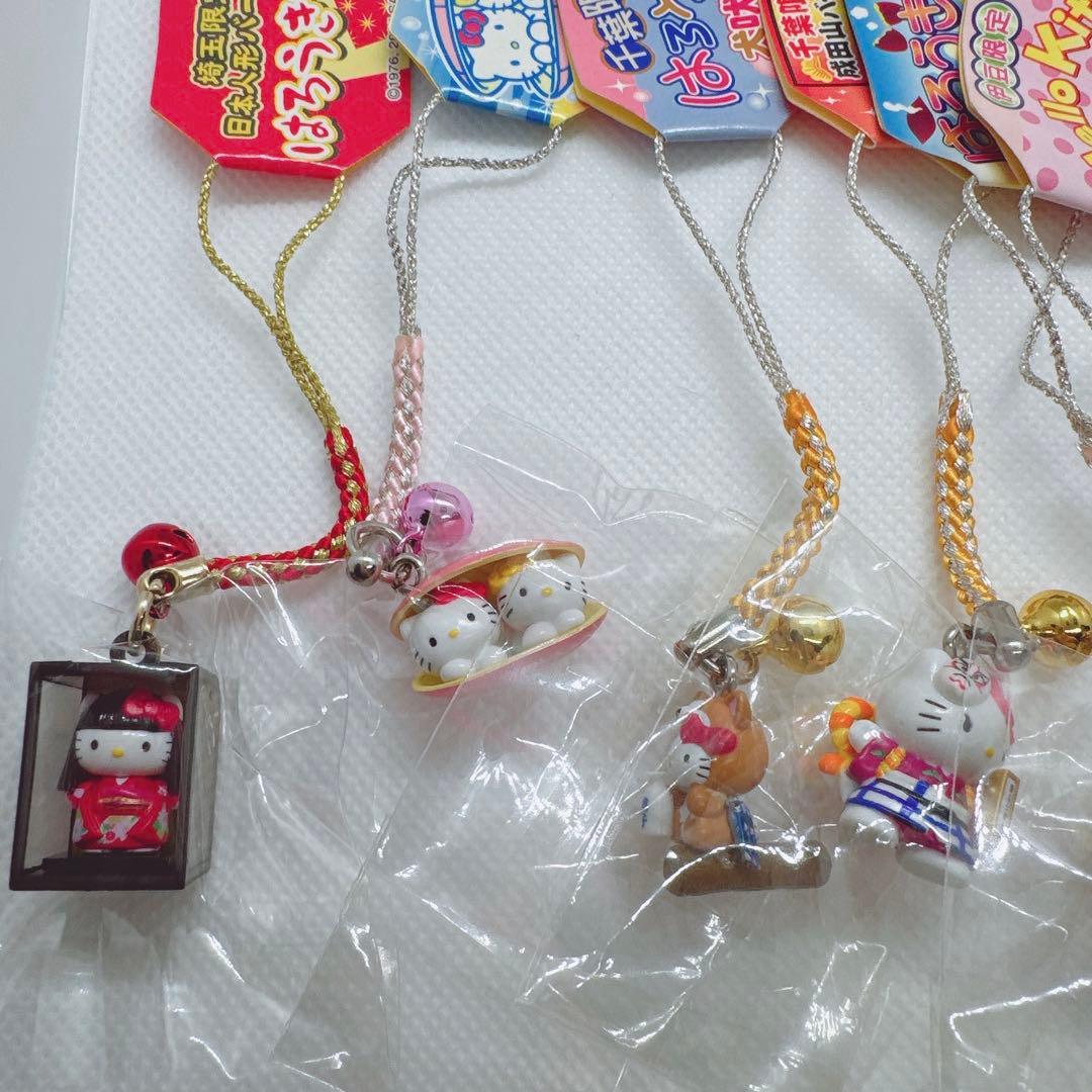 ハローキティ ご当地キティ　ストラップ 神奈川バージョン10個セット