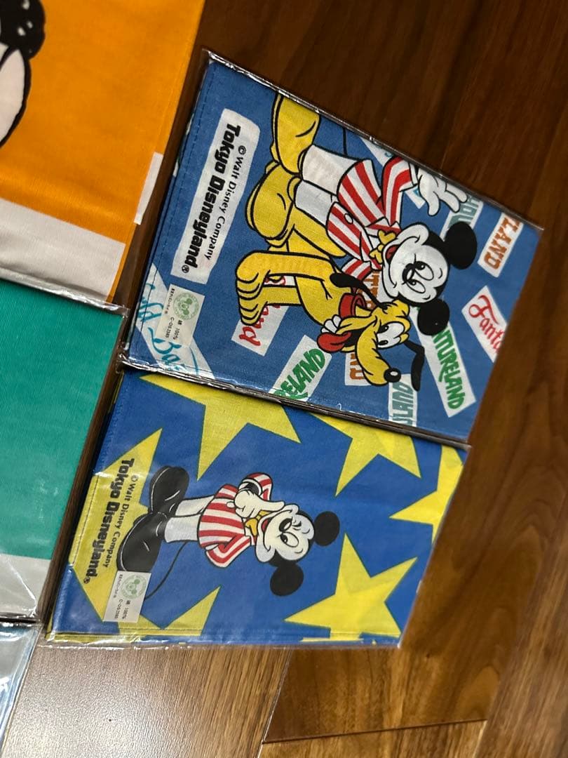 東京ディズニーランド　ハンカチ　当時もの　レア