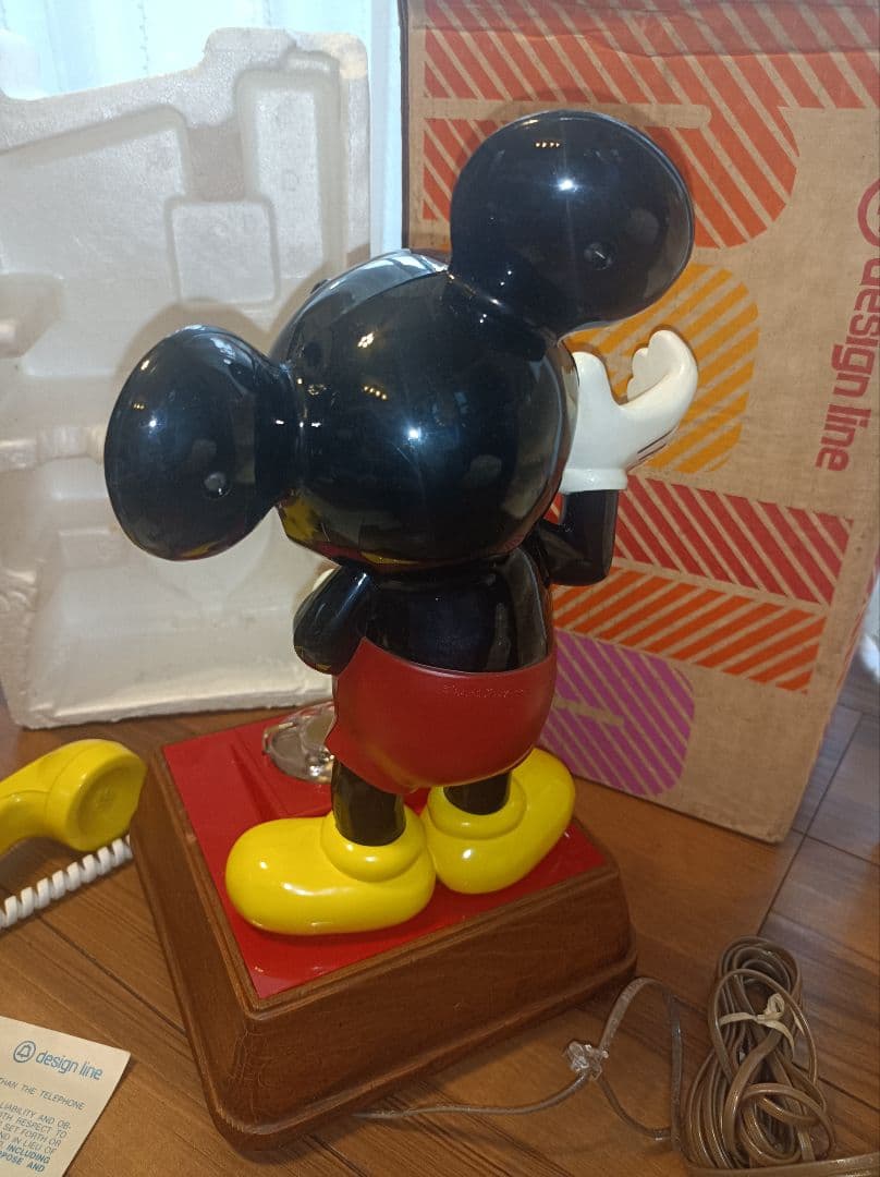 超希少　 　ウォルトディズニー　ミッキーマウス電話機