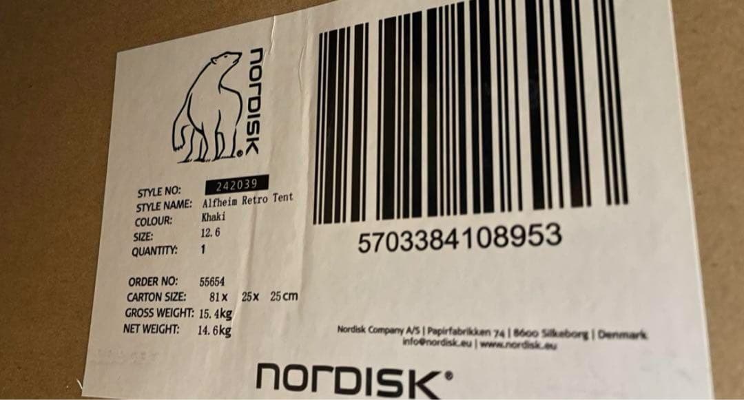 【即日発送】クラブノルディスク限定Alfheim12.6アルフェイムカーキカラー