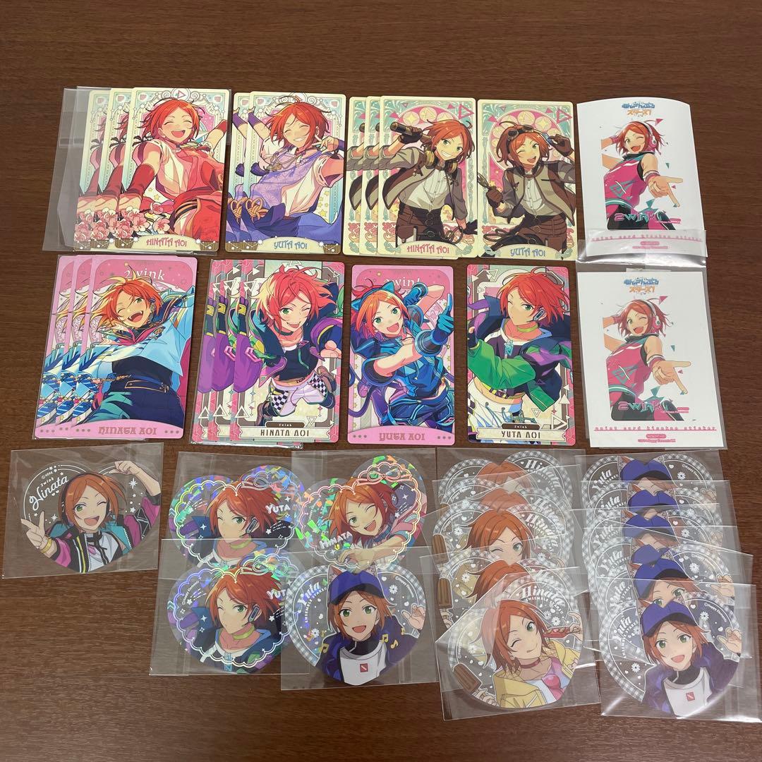 ❶あんスタ 2wink ぱしゃこれ 箔押し ぱしゃっつ 中国 ポトレ 約800点