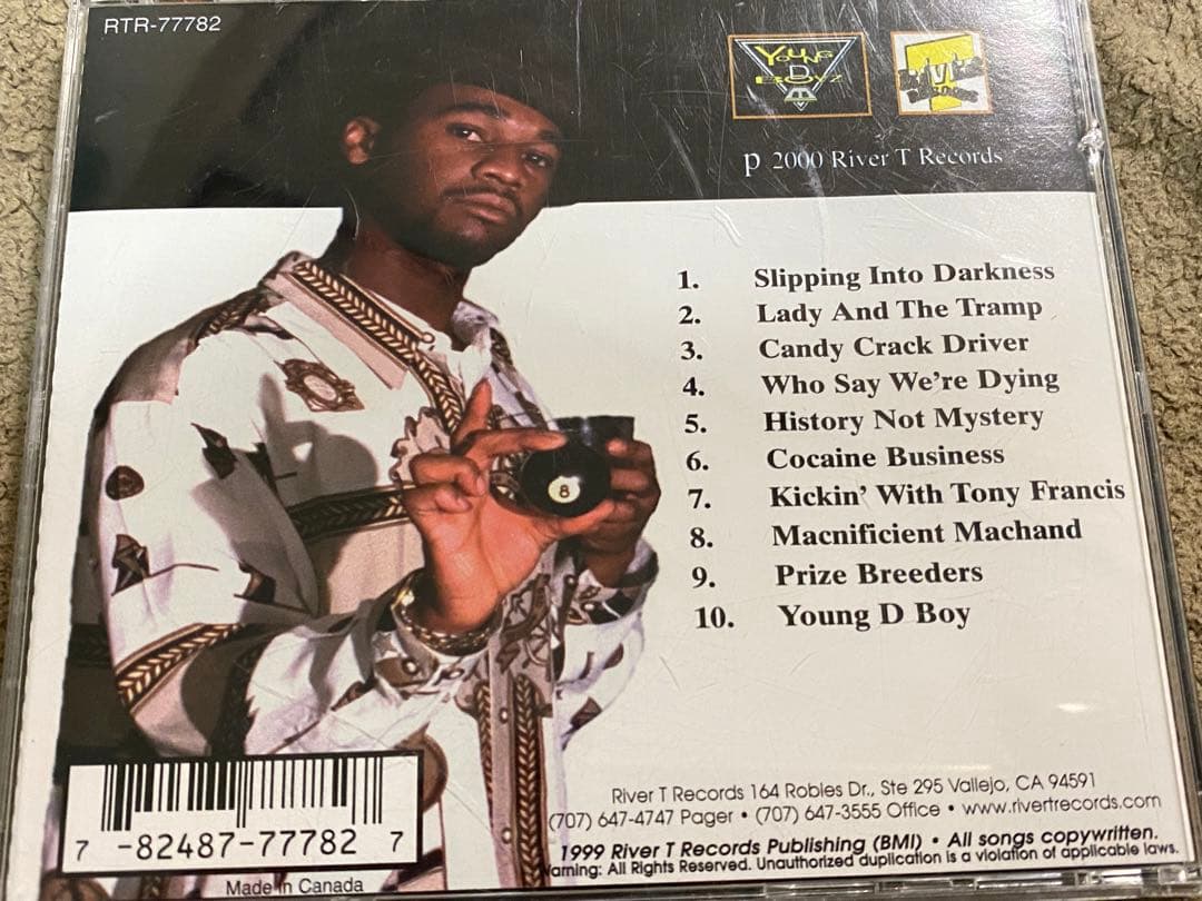 レアg-rap tony francis cardassius CD