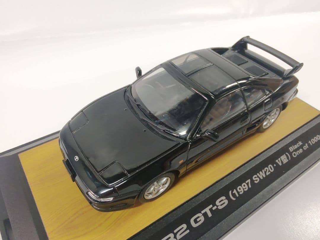 トサ MR2 GT-S (1997 SW20) ブラック 1/43 ミニカー