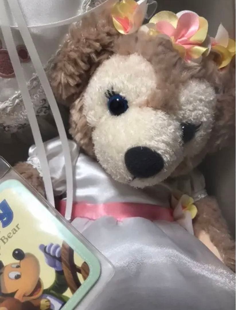 日本未発売★新品！HKDL ダッフィ＆シェリーメィ ウェディングドール