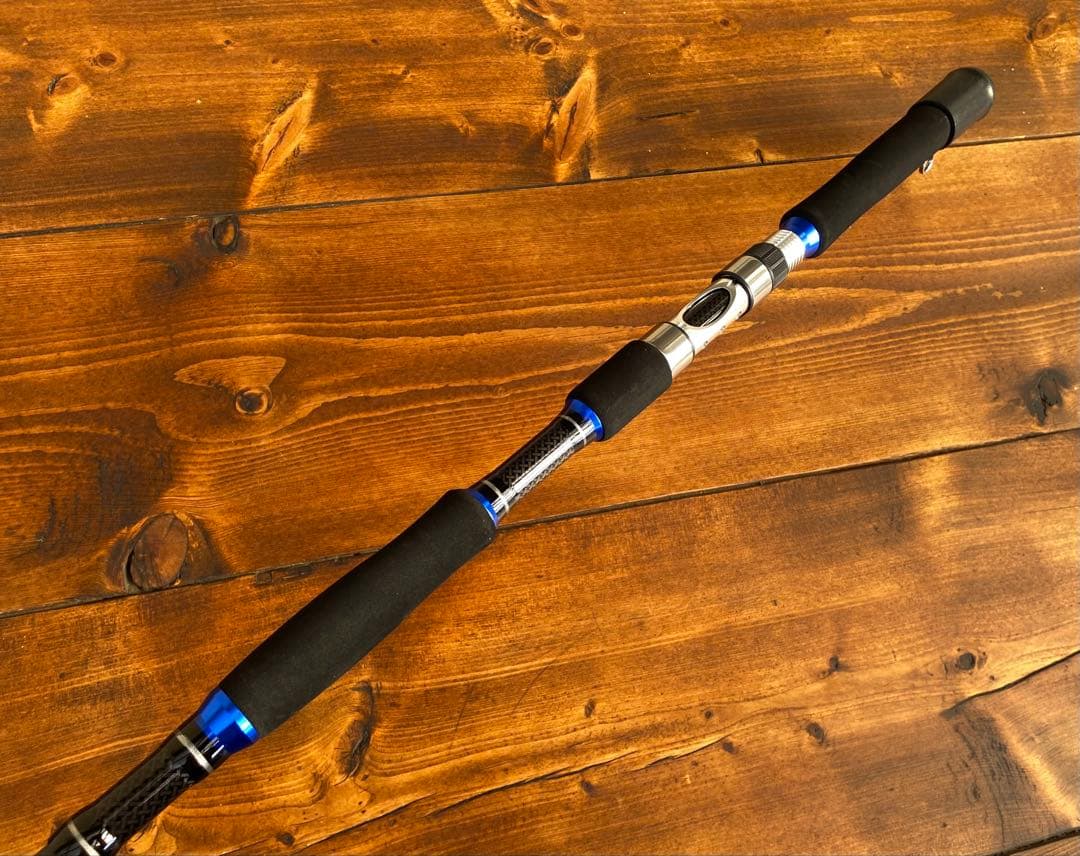 ジギングロッド　大物対応　3ピースパックロッド　スロージギング　スピニング