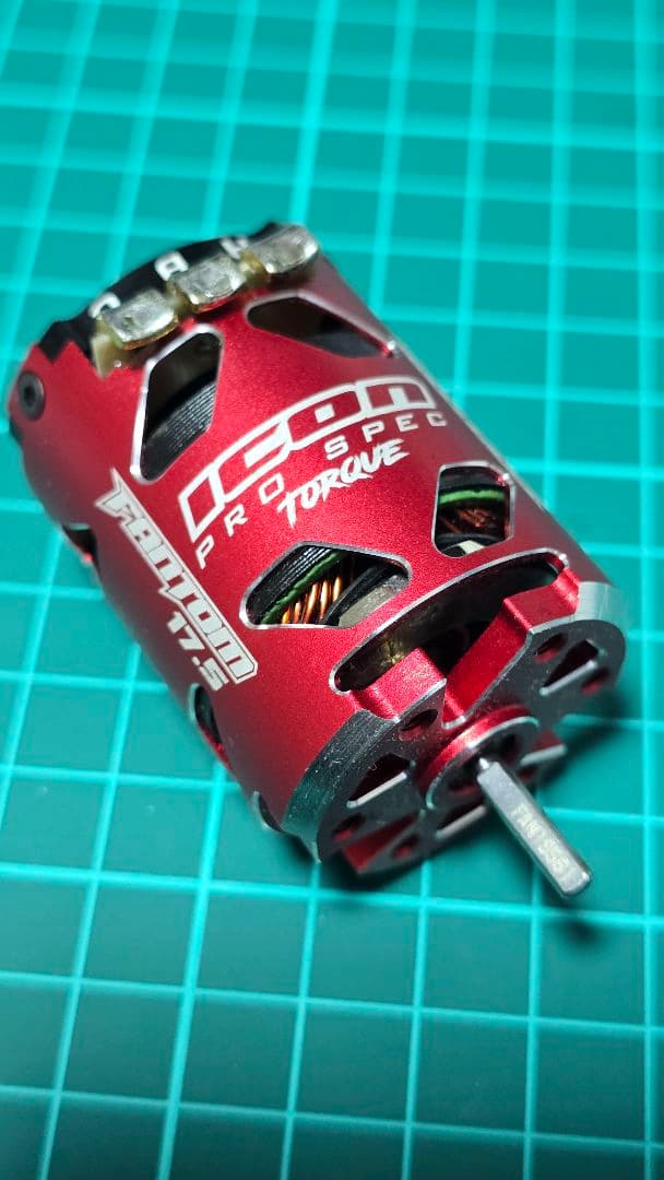 ★ ブラシレスモーター 17.5T ESC プログラムカード 3点セット★