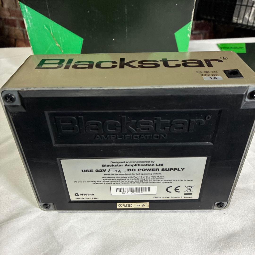 動作確認済み！真空管！Blackstar HT-DUAL ギターエフェクター