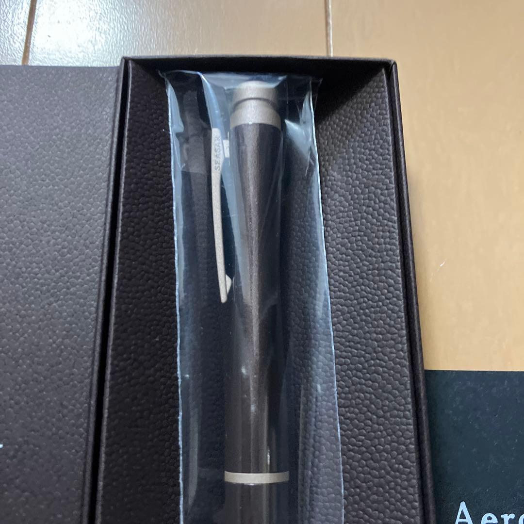 Aero 剛性感MAXシャープペン ダークブラウン SEASAR 新品未開封